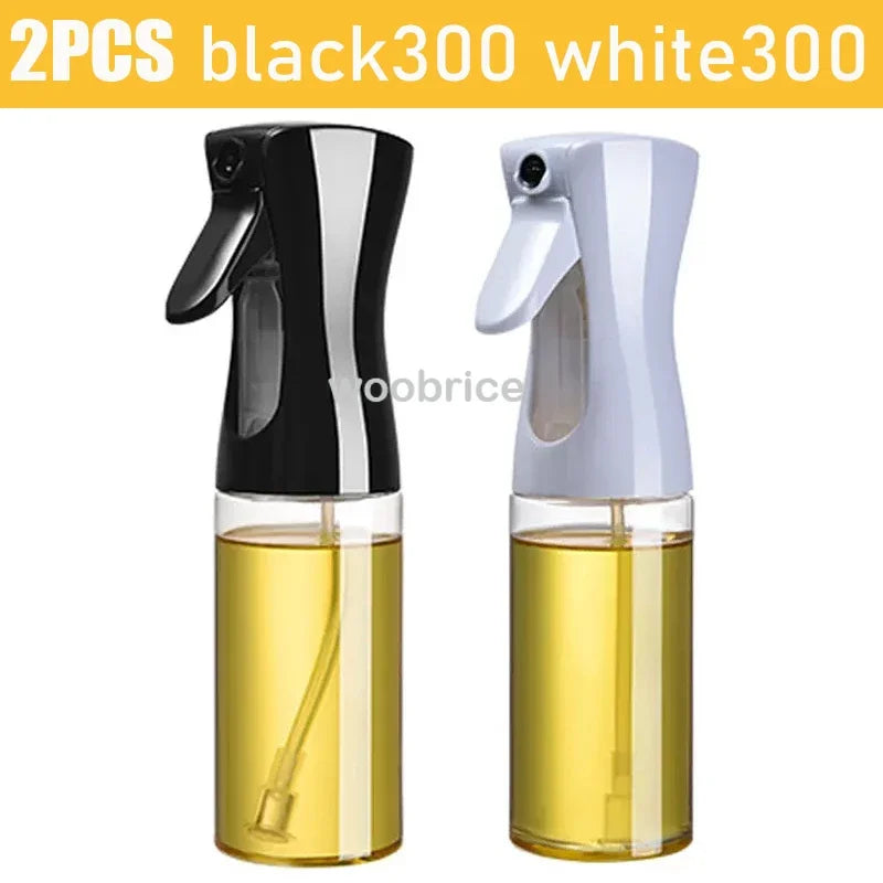 200/300/500ml Oil Spray for Kitchen Oil Nebulizer Dispenser Spray Oil Sprayer Airfryer BBQ Camping Olive Oil Diffuser Cooking