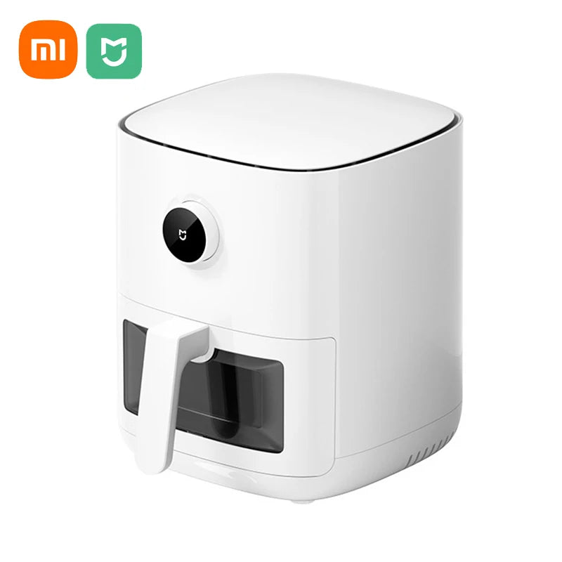 Xiaomi Mijia Smart Air Fryer Pro 4L Hot Oven Cooker Viewable Window APP Timing OLED Screen Without Oil 360° Hot Air Deep Fryer