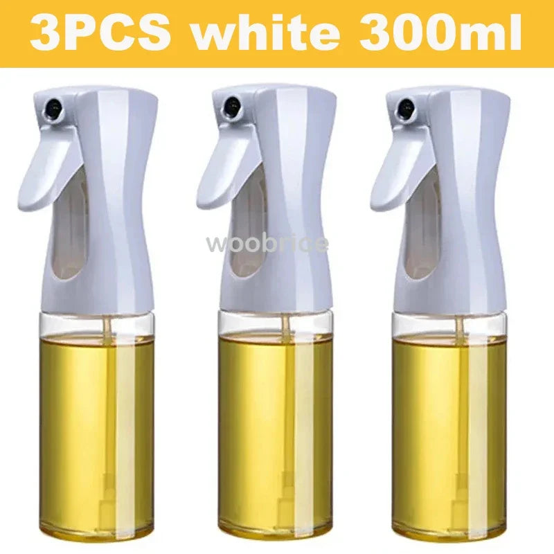 200/300/500ml Oil Spray for Kitchen Oil Nebulizer Dispenser Spray Oil Sprayer Airfryer BBQ Camping Olive Oil Diffuser Cooking