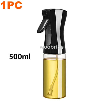 200/300/500ml Oil Spray for Kitchen Oil Nebulizer Dispenser Spray Oil Sprayer Airfryer BBQ Camping Olive Oil Diffuser Cooking